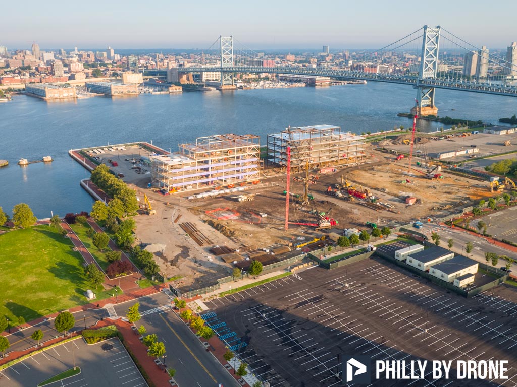 Camden Waterfront - Philly By Drone