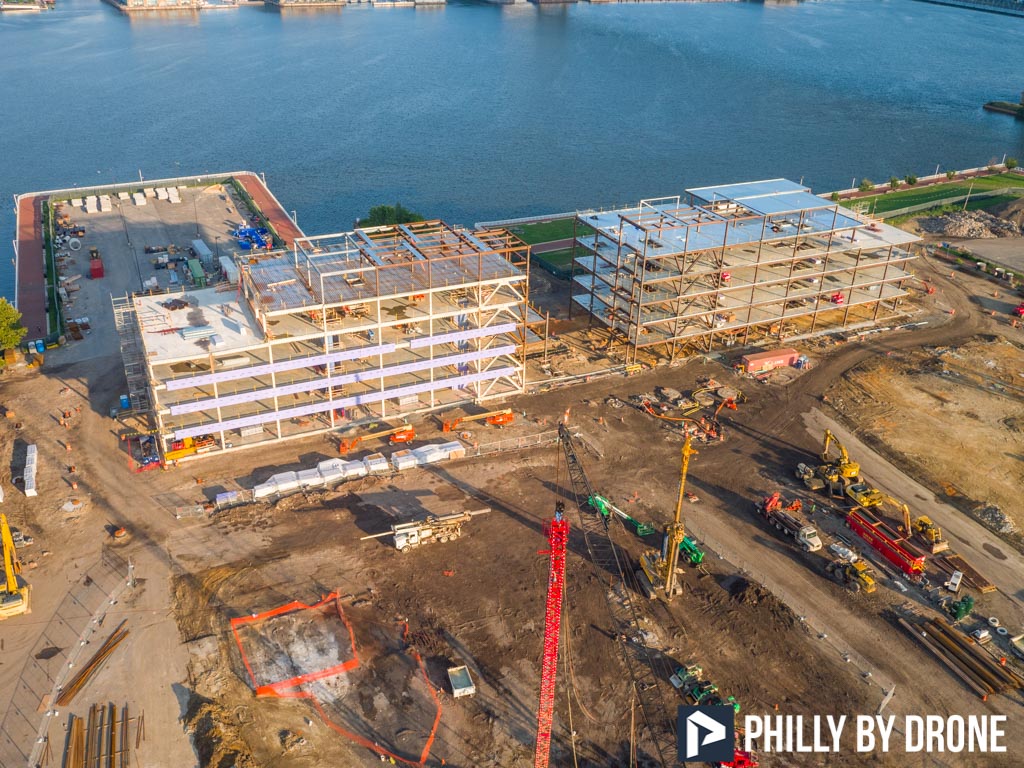 Camden Waterfront - Philly By Drone